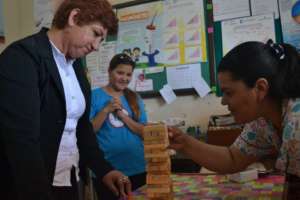 Fun and reflection with doctors and nurses