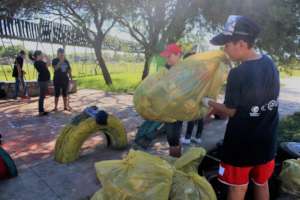 They cleaned also the square of games