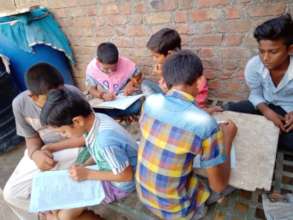 Balsena Children doing research on bullying