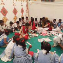 Gandhi Mela by Adhyapan Mandir Girls