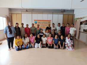 Wenlido training participants with trainers