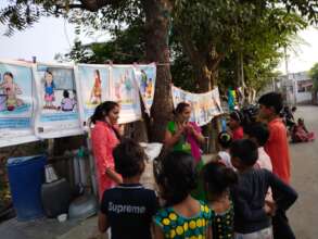 Awareness spreading about child rights