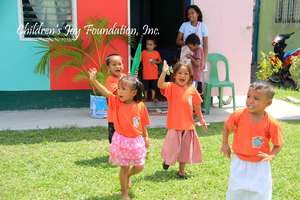 These kids said, thank you GlobalGiving & CJFI