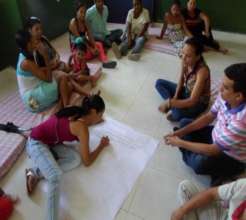 Workshop on family violence with the parents