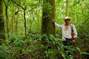 Abel, one of the Sierra Gorda's rural rangers