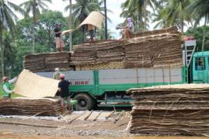 Bamboo mats for homes