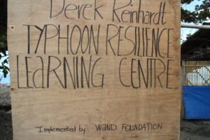 Climate resilience signage Wand