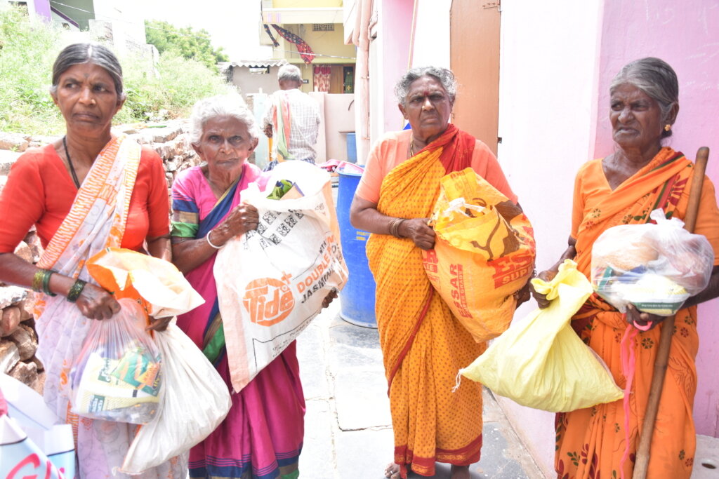 Grocery sponsorship for elderly people
