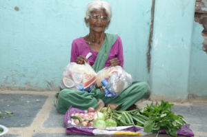 sponsorship of food provision to poor oldage woman
