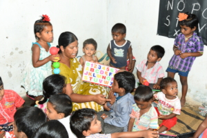 Educating Children in Creche Charity AndhraPradesh