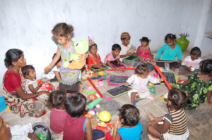 Empowering deprived children in urban slums india