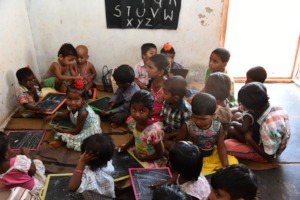 Kids are getting pre primary education from SERUDS