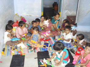 Providing pre primary education to poor kids india