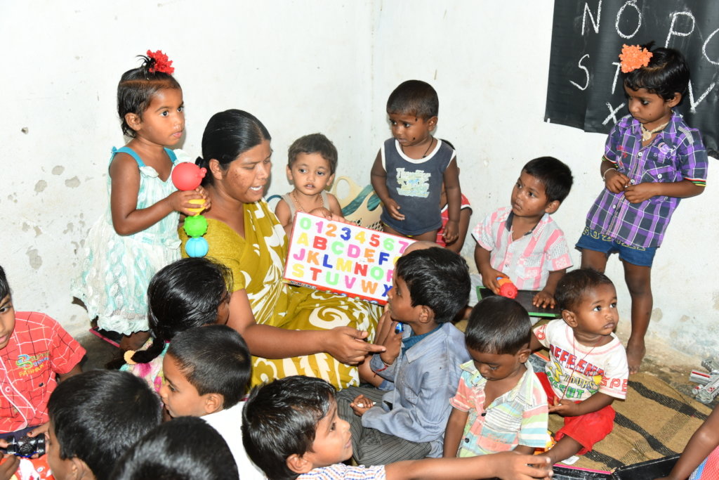 Help & Support Underprivileged Children in Creches
