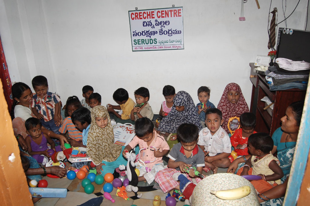 Help & Support Underprivileged Children in Creches