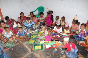 Pre-primary education for poor kids in creches