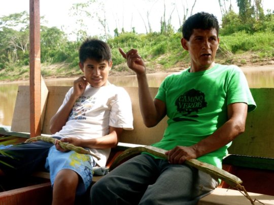 Rafaele and his son, Isaias