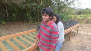 Manuel and CV researcher Olivia Revilla