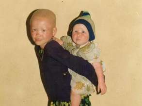 Sharon and her younger sister Happy are now safe