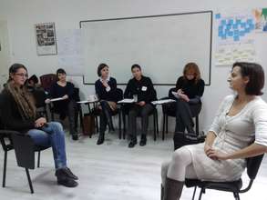 volunteers training