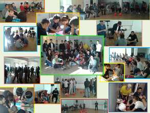 Youths-volunteers meeting