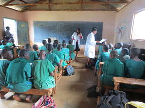 staff teaching girls on sexual maturity