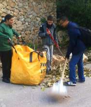 Volunteers assist Staff with Cleanup