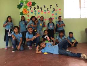 Amun Shea students preparing for the Science Fair