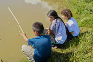Teamwork for fishing activities