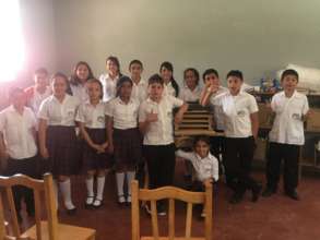 The whole pilot project class!