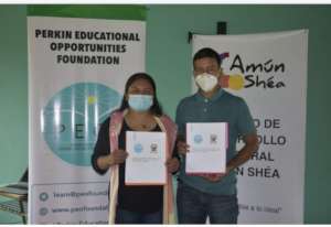 Executive director, Melida Bonilla, and Arambala