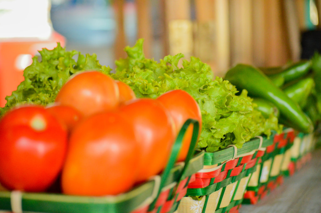 vegetables grown in school's garden