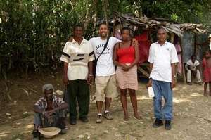 Haiti Non-clinic David Walton with staff