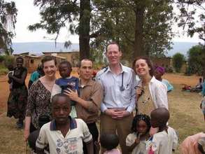 Rwanda Non-clinic Paul Jen Amy Dan Children