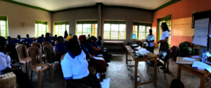 Biannual meeting with water user committees!