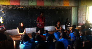 Sanitary Pad Training with Buntubulamu PS Students