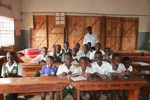 Johnson Nkosi Primary School students