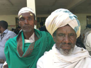40 year old farmer, with his sight restored