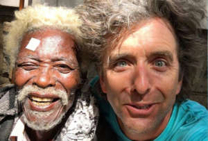 Timmy O'Neill with patient