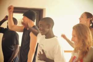 Smiling in Dance