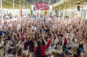 International Sangha gathering with Moojibaba.