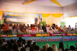 International Yoga Festival, Rishikesh, India,2015