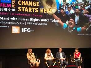 Q&A Panel at the "Lost in Lebanon" premiere in NYC