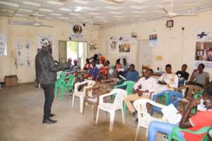 Training sessions in Chad