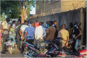 Life Skills session with mototaxi drivers, Padanou