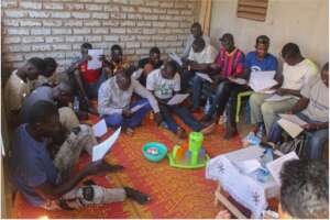 Life Skills session at the Chagoua district