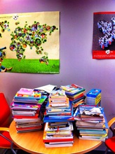 The books are piling up!
