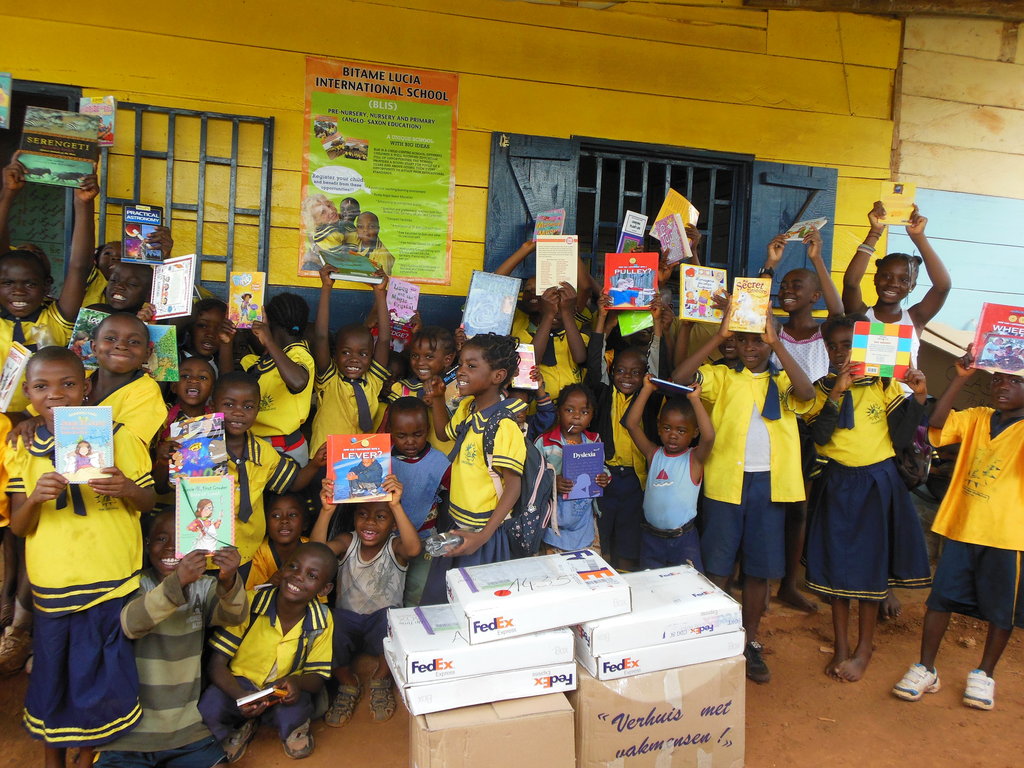 Provide a science library for children in Africa
