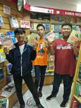 High School Boys at the Bookstore