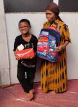 3rd Grader Bagas and his grandmother
